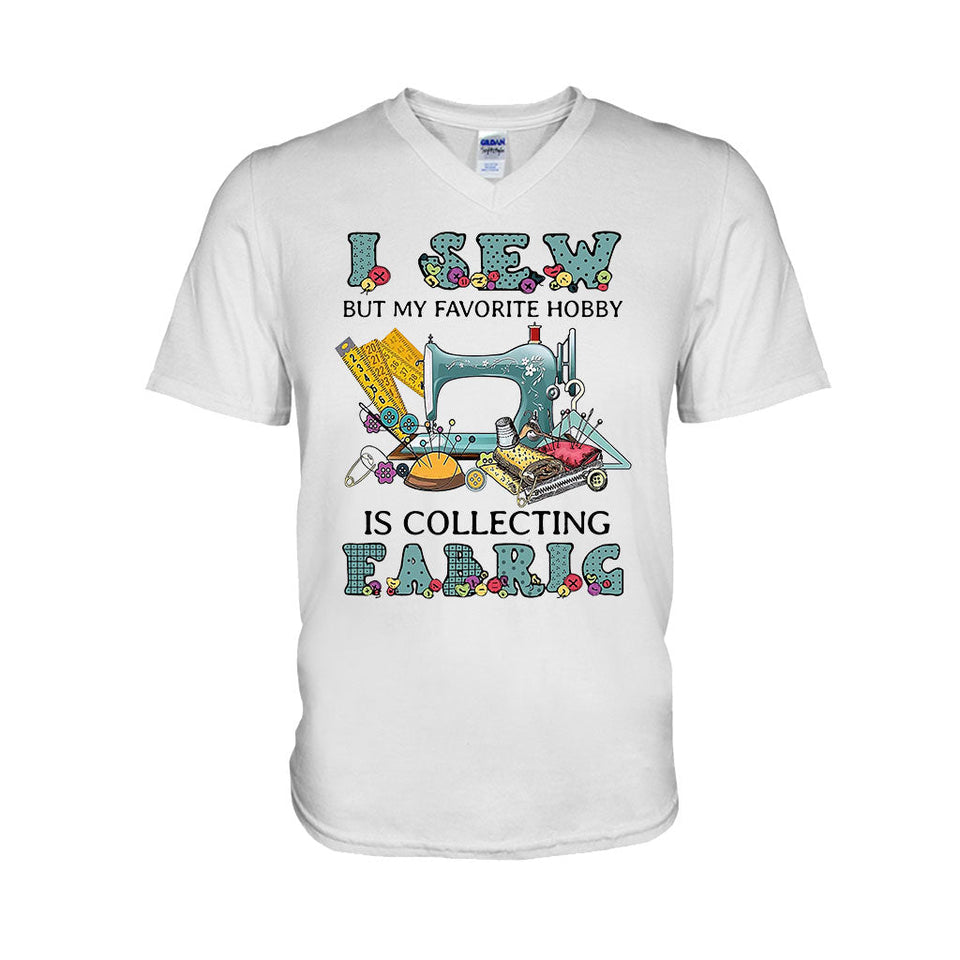 Collecting Fabric  - Sewing T-shirt And Hoodie 062021
