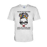 Je suis une maman d'enfant autiste - T-shirt et sweat à capuche de sensibilisation à l'autisme 062021