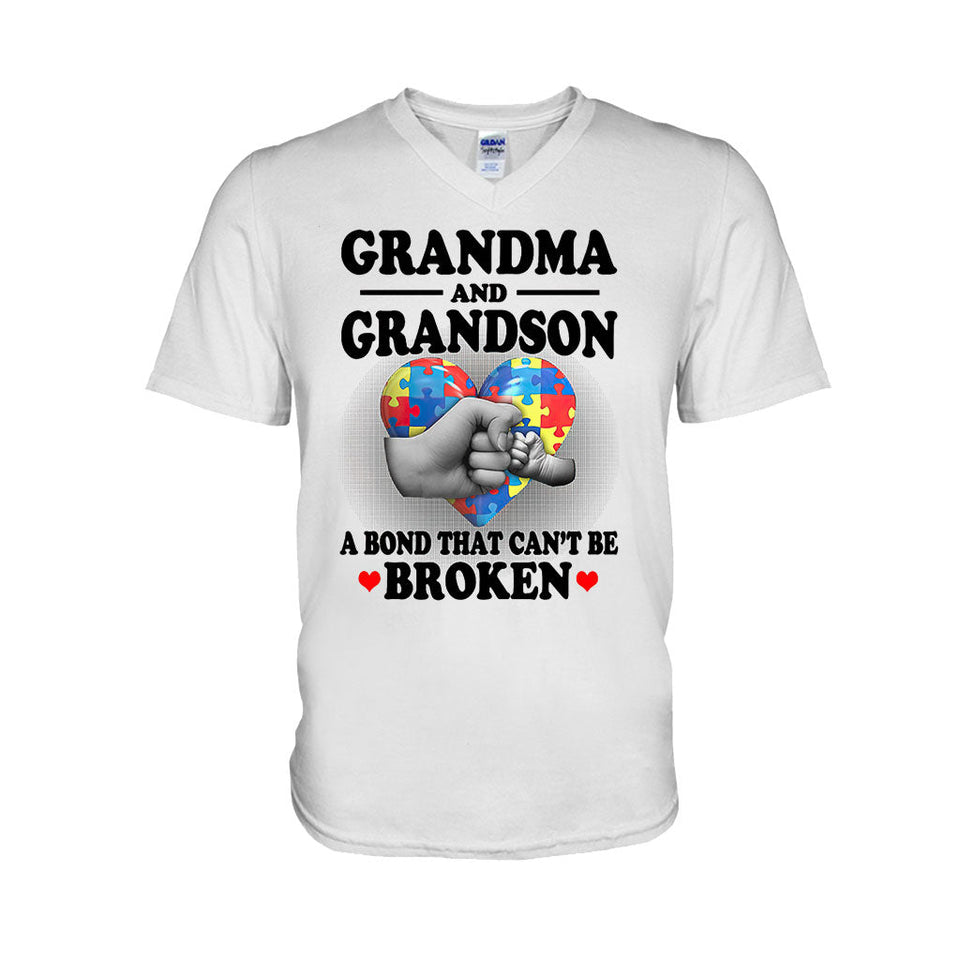 T-shirt et sweat à capuche « Grand-mère et petit-fils » pour la sensibilisation à l'autisme (06/2021)