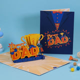 Best Dad Ever - Father 3D Card