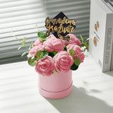 Congratulations Graduate - Personalized Graduation Crochet Flowers Graduation Gift Box