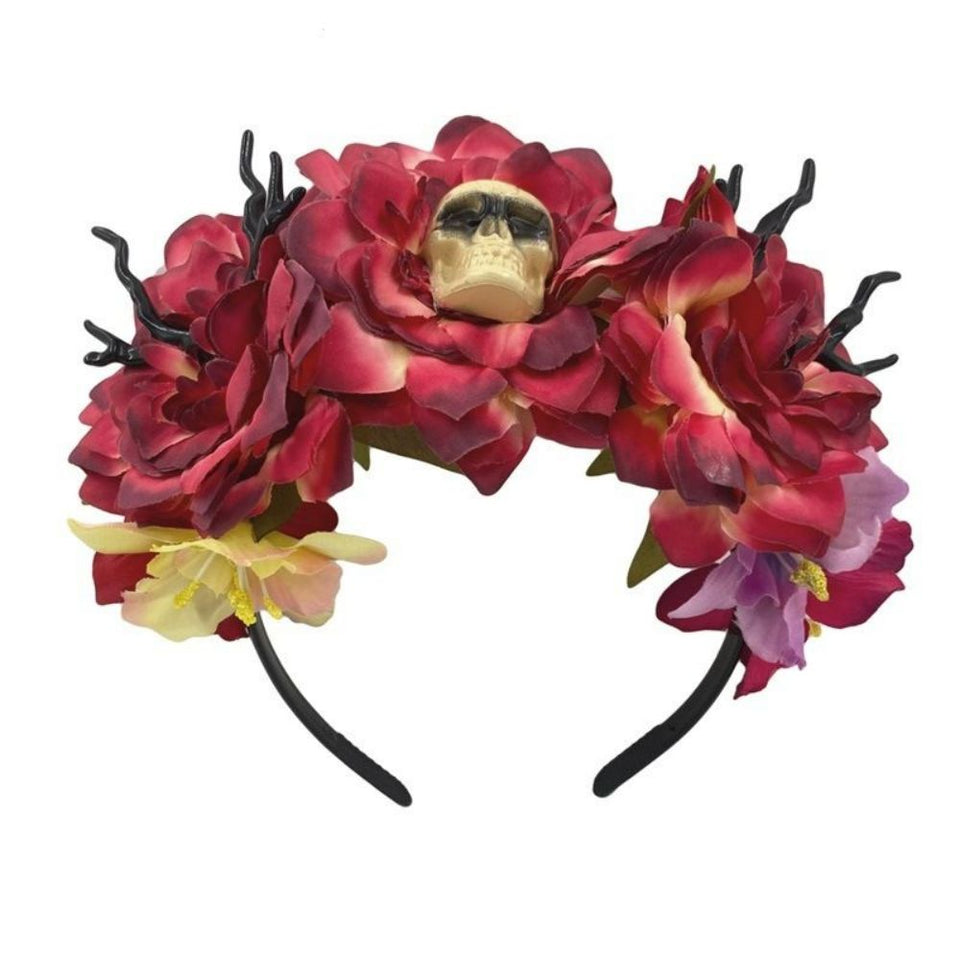 Happy Halloween - Halloween Flower Headband