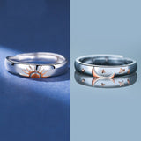 Sun And Moon Lover Matching Ringss - Couple Ring