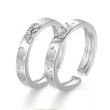 Sun And Moon Lover Matching Sun Moon Matching Ringss - Couple Ring