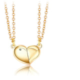 Magnetic Rotating Heart Necklaces - Couple Necklace