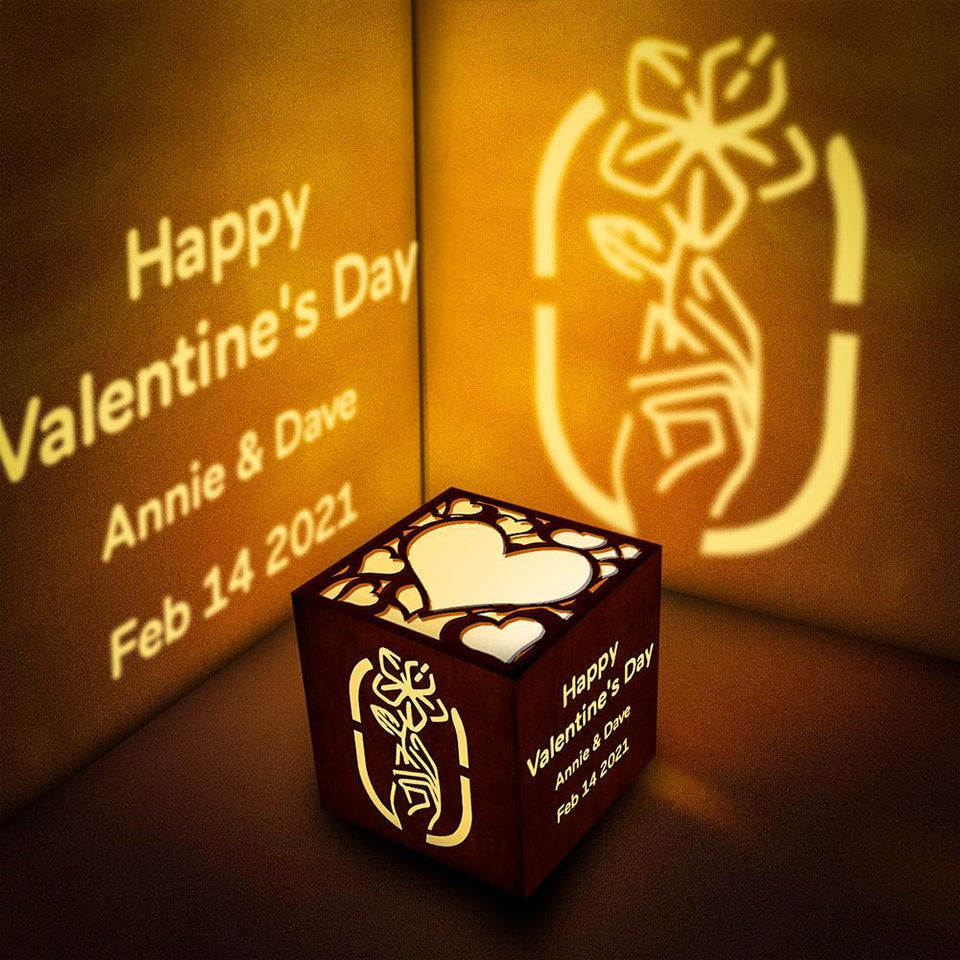 Night Light Projector - gift for husband, wife, boyfriend, girlfriend - Personalized Night Light Projector
