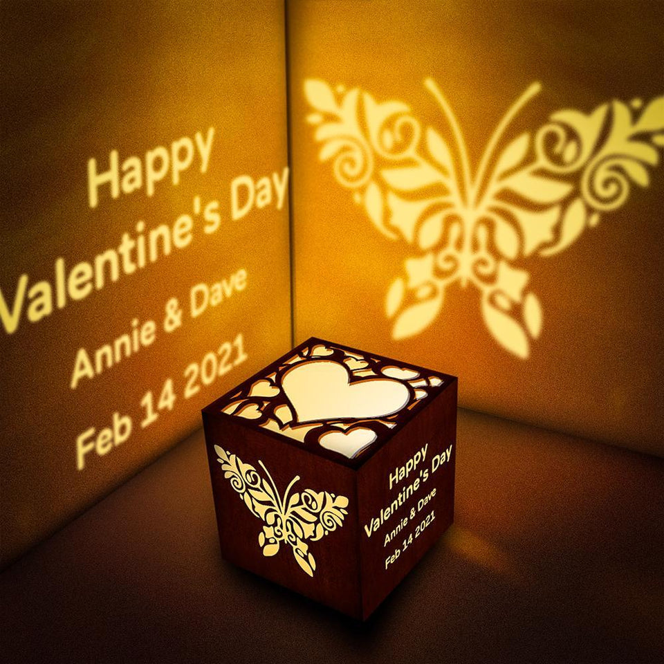 Night Light Projector - gift for husband, wife, boyfriend, girlfriend - Personalized Night Light Projector