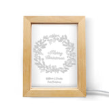 Personalized Couple Any Name Christmas Light Lamp