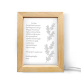 Dear Mom Hand-Written Letter - Personalized Mother Hand-Written Letter Lamp