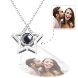 Personalized Star Photo Projection Charm
