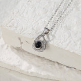 Personalized Projection Necklace Cute Bag Photo Necklace