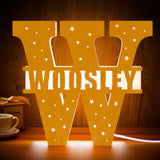 Any Name Letter - Personalized Name Letter Lamp