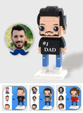 Any Photos - Personalized Father Photos Brick Figures