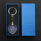 Custom Photo Heart Crystal Led Light Keychain -  gift for anyone, dog lover, cat lover, who lost a loved one - Personalized Keychain
