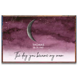 The Days You Became Our Mom - Personalized Mother Canvas And Poster