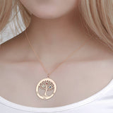 Personalized Family Tree Necklace With Birthstone