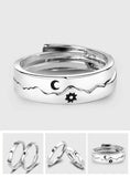 Sun And Moon Lover Matching Ringss - Couple Ring