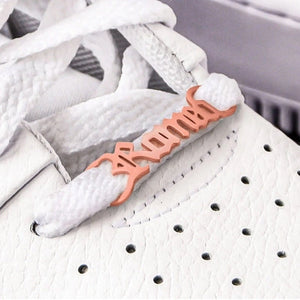 Personalized Name Metal Shoelace Shoe Buckle