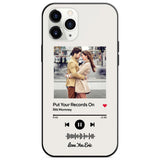 Music Code Song Photo Custom - Personalized Music Code Phone Case