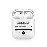 Custom Music Code - gift for anyone - Personalized Airpods 2 Case Cover