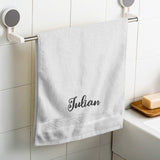 Name Embroidery - Personalized Embroidered Towel