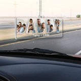Mommy/ Daddy/ Mom/ Dad.... - Personalized Mother Transparent Car Ornament