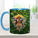 You Are My Sunshine - Personalized Couple Accent Mug