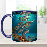 This Grandma Belongs To - Personalized Grandma Accent Mug