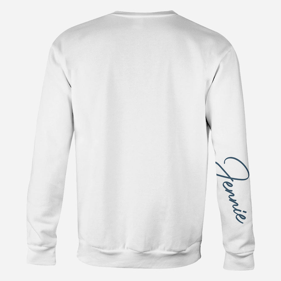 Volleyball Mom With Any Kid Name & Number - Personalized Volleyball All Over Shirt