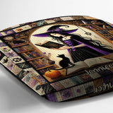 Beautiful Witch - Personalized Witch Throw Pillow
