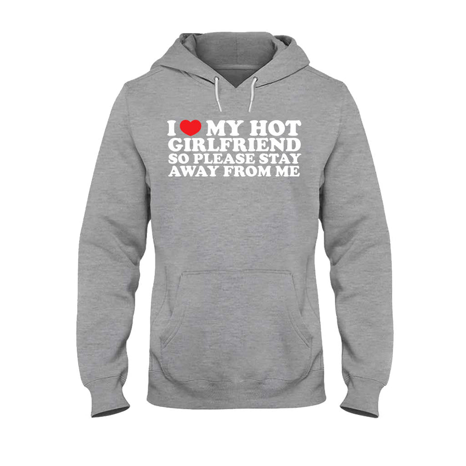 I Love My Girlfriend - Personalized Couple T-shirt And Hoodie