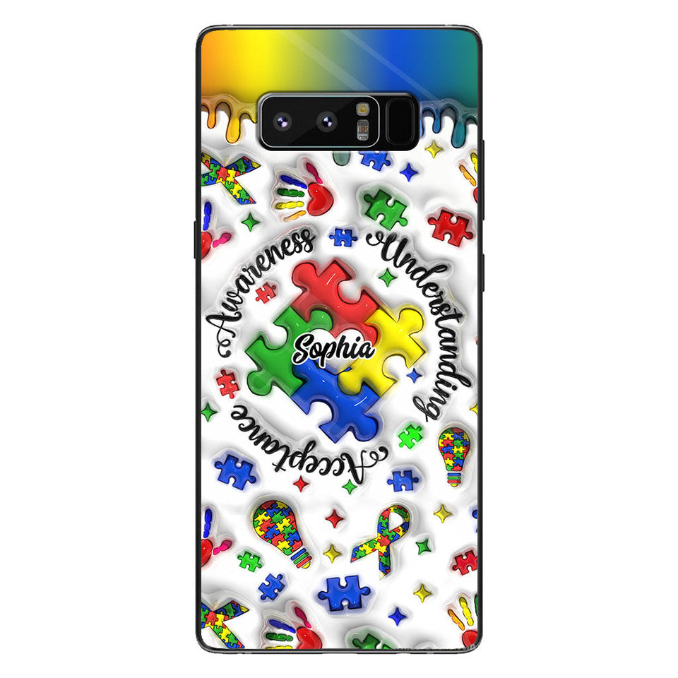 Sensibilisation à l'autisme - Coque de téléphone personnalisée pour la sensibilisation à l'autisme