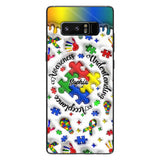 Sensibilisation à l'autisme - Coque de téléphone personnalisée pour la sensibilisation à l'autisme