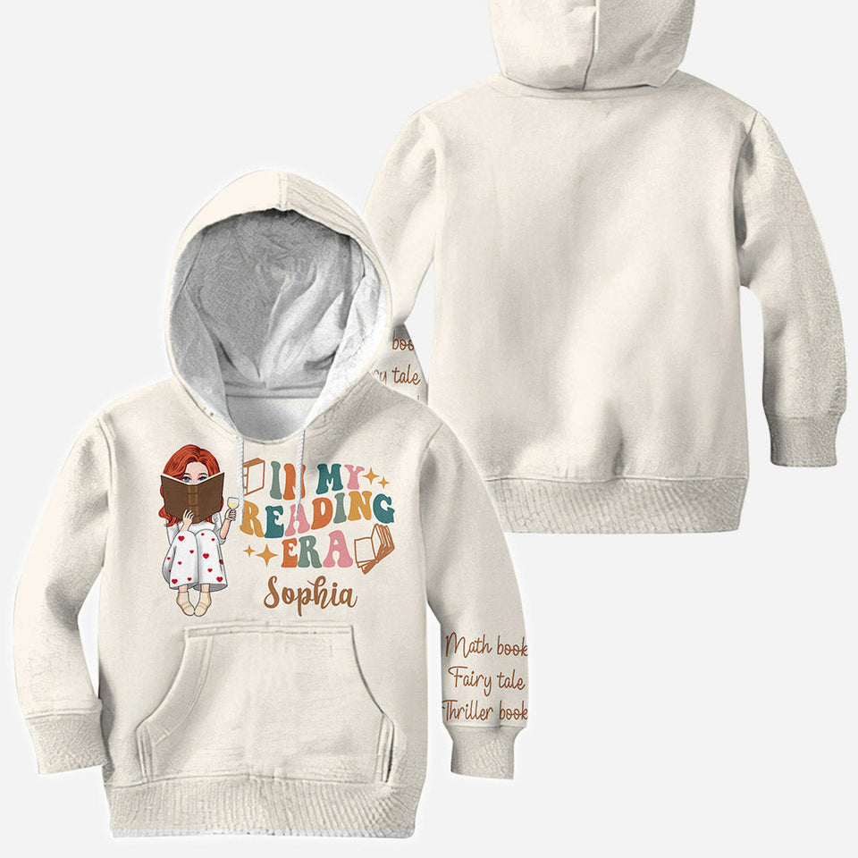 In My Reading Era - Personalized Book All Over Shirt