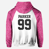 Football Mom Croquette - Personalized Football All Over Shirt