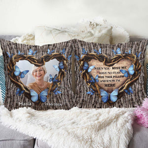 Hug This Pillow - Personalized Memorial Throw Pillow