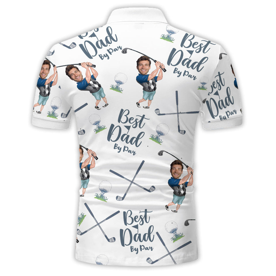 Best Dad/ Pop/ Grandma... By Par - Personalized Golf Polo Shirt