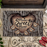 Home Sweet Home - Personalized Family Doormat