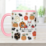 Spooky Dog Mama - Personalized Dog Accent Mug