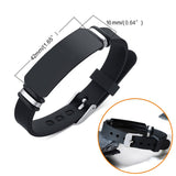 Father & Daughter Son Best Friend For Life - Personalized Father Engraved Bracelet
