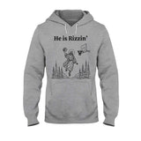 He Is Rizzin - Basketball T-shirt And Hoodie
