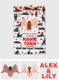 Spit On That Thang - Personalized Couple Towel