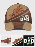 Dopest Dad - Personalized African American Classic Cap