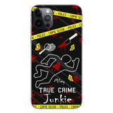 True Crime Junkie - Personalized Phone Case