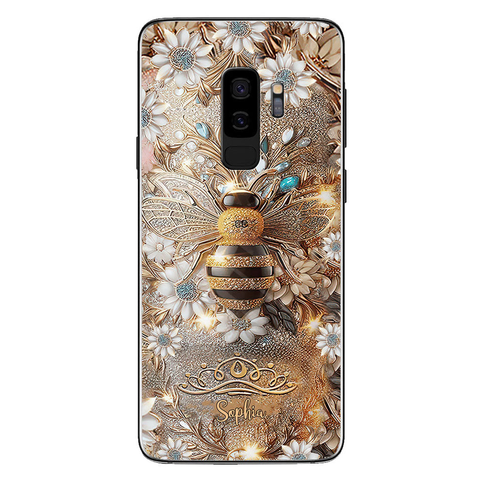 Queen Bee - Personalized Bee Clear Phone Case