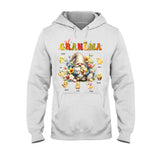 Gift For Grandma Easter Gnome - Personalized Grandma T-shirt And Hoodie