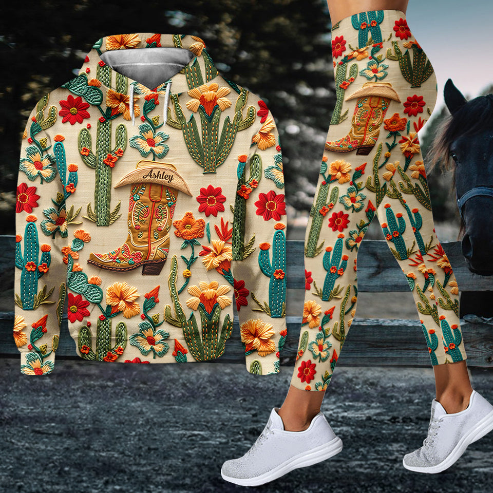Love Horses - Personalized Horse Hoodie and Leggings