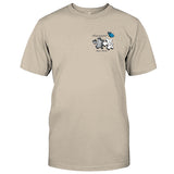 Memorial Butterfly Dragonfly Heaven Feather - Personalized Memorial Embroidered T-shirt