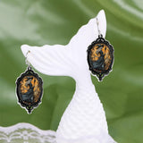 Beautiful Witch - Personalized Witch Transparent Earrings