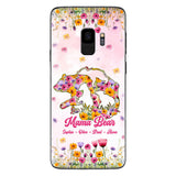 Mama Bear - Personalized Mother Clear Phone Case